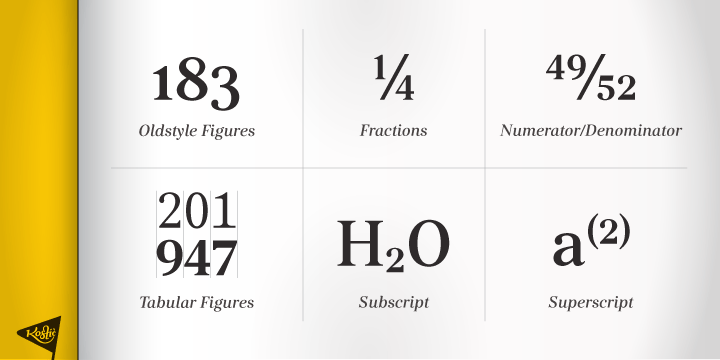 Ejemplo de fuente Kostic Serif #7